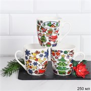 Кружка новогодняя 250 мл / XG609 /уп 72/ 00018024