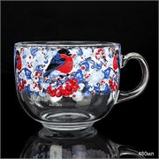 Кружка 2027 Снегири на рябине 450 мл в гофре /1х12 00018055