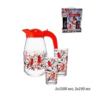 Набор 3 предмета Зимние забавы (1,5 л/2х230 мл) 00018050