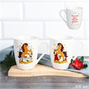 Кружка 400 мл Лошадь Символ года 2026 / AG-2026 00018252