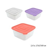 Контейнер для продуктов 1,4 л микс Унико С210 00018280