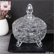 Сахарница 220 мл / LGR-112 /уп 48/ 00018381