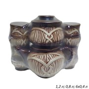 Чайный набор Бочка 8 предметов 1,2 л /0,8 л/ 0,4 л 00018441