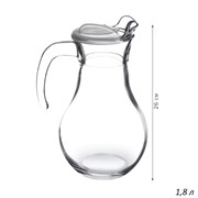 Кувшин 1,8 л BISTRO 43934 в гофре /1х6/ 00002692