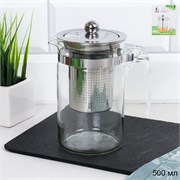 Чайник заварочный с ситом 500 мл / 8517C /уп 80/ 00018702