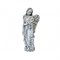Ангел с ребенком серый камень 38 см гипс /1х10/ - фото 37856