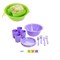Посуда для пикника Витто 13 предметов на 4 персоны - фото 48170
