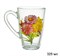 Кружка 55393 Цветы микс 325 мл в гофре /1х12/ 00004106