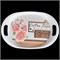 Поднос овальный с ручками 32 см / XJX-31 /уп 50/ 00016826