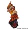 Гном с киркой 25х21х53 00017282 - фото 61508