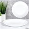 Тарелка плоская 180 мм Евро Дэй белая FLY70 (WHITE 00017711 - фото 63158