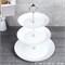 Ваза для фруктов 3-х ярусная белая FLMLQP75/85/105 00018485