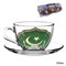 Чайный набор 4 предмета Мечеть 200 мл стекло в под - фото 7312